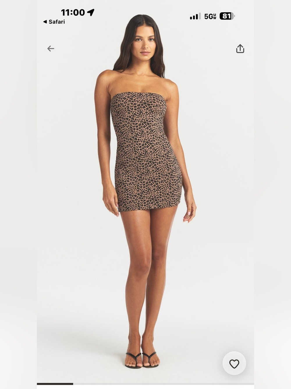 SKIMS Leopard Dress